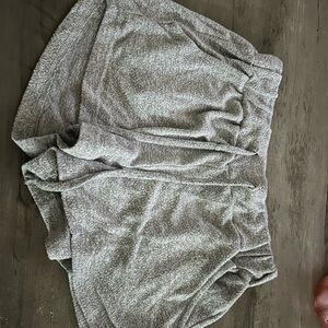 Cozy Gray Lounge Shorts